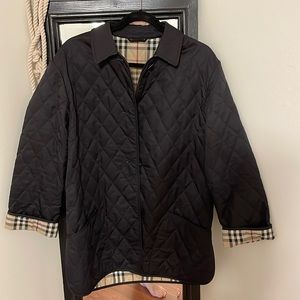 Burberry quilted coat